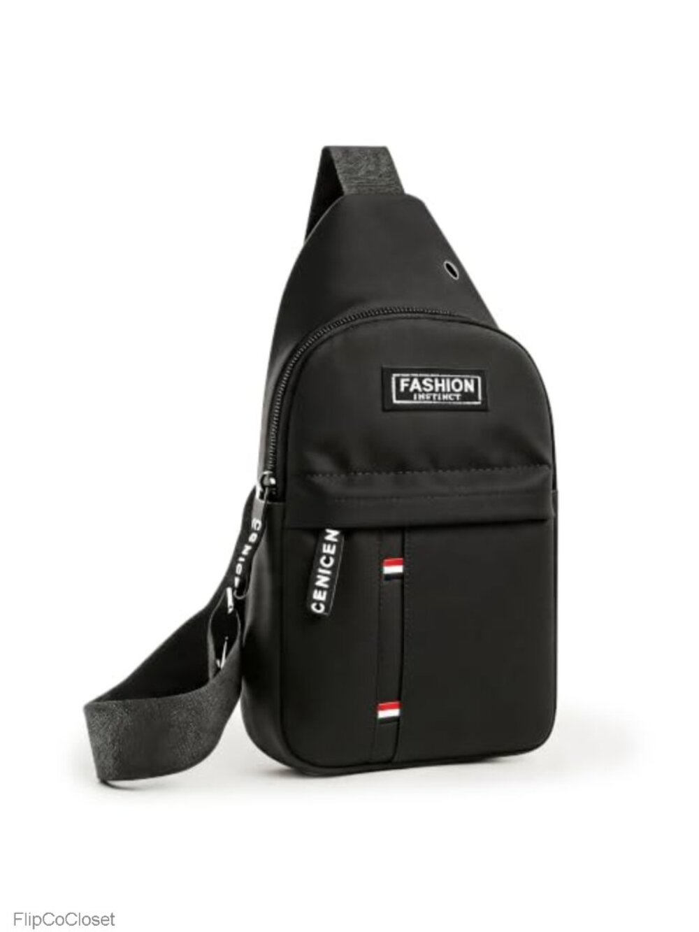 Nylon Crossbody Sling Bag Multipurpose Chest Backpack Travel Hiking